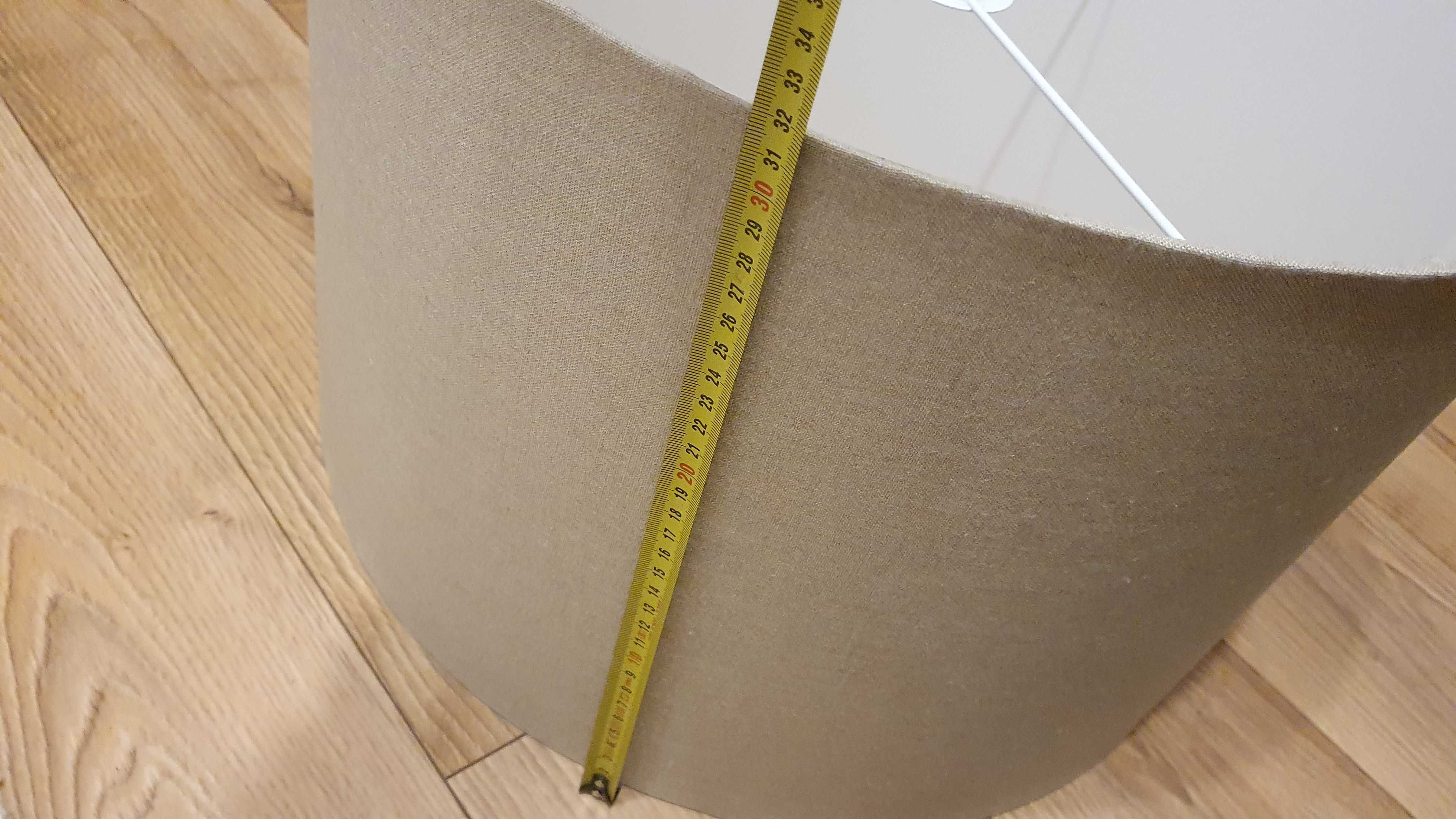 Lniany klosz, abażur, 100% len