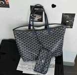 Torba w kolorze niebieskim-Goyard