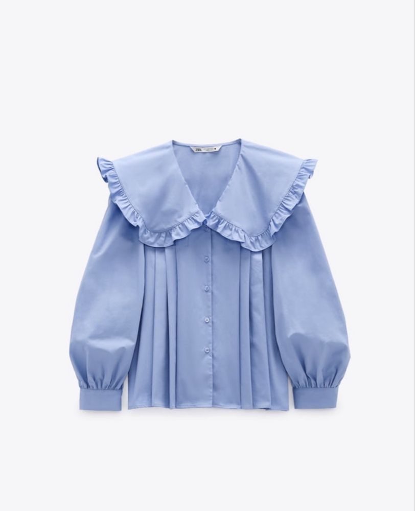 Блакитна сорочка Zara