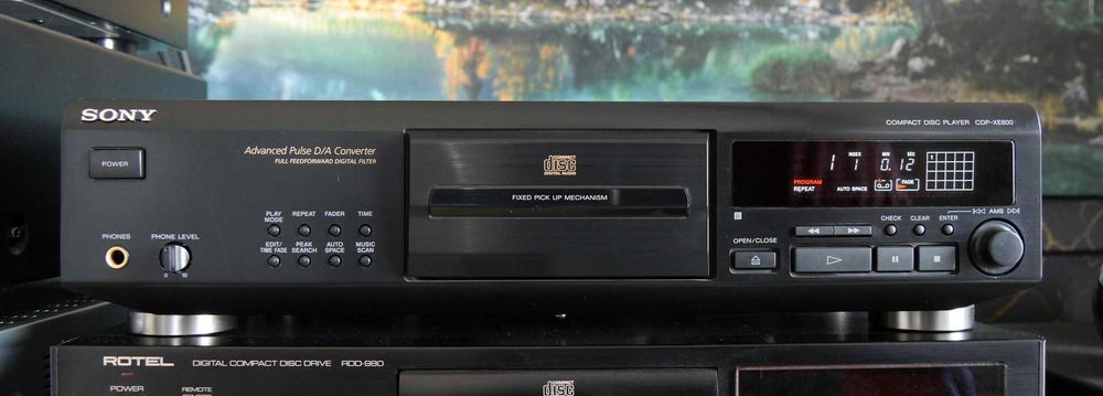 Odtwarzacz CD Sony CDP-XE800[QS] - brzmieniowo lepszy niż CDP-XE900QS!