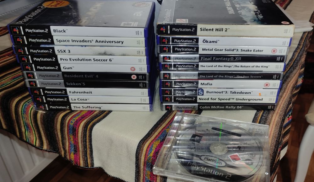 Zestaw kultowych gier PS2 PlayStation 2
