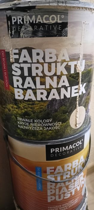 Farba strukturalna primacol kremowa