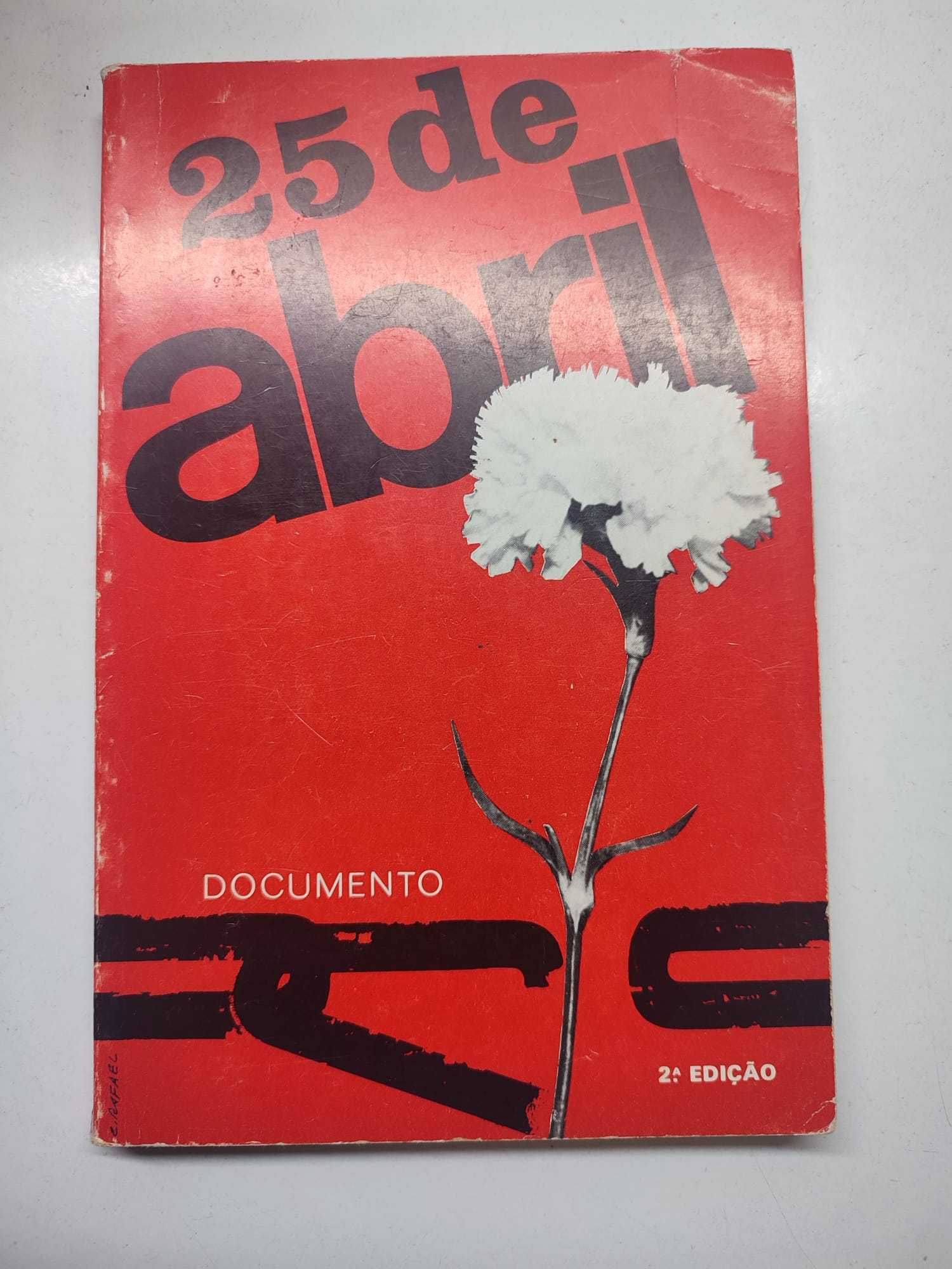 Livro - 25 de Abril - Documento (portes correio editorial incluidos)