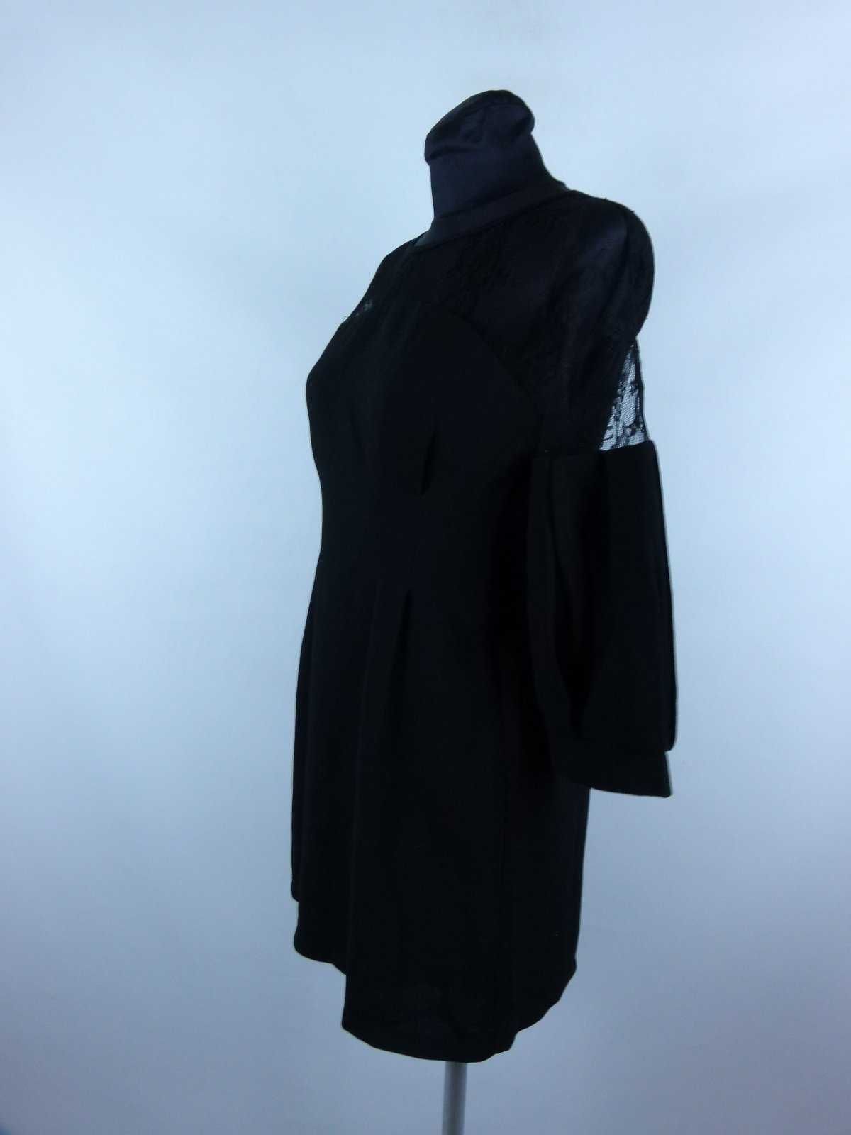 Arrogant Cat czarna sukienka mini z koronką - 10 / 36 - S