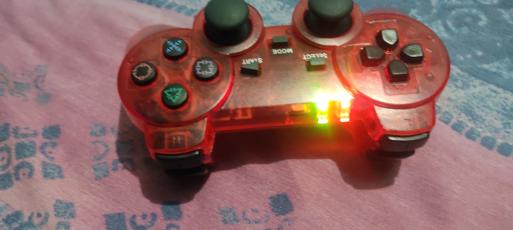 Comando PS2 vermelho