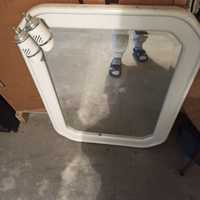 Espelho branco para WC.