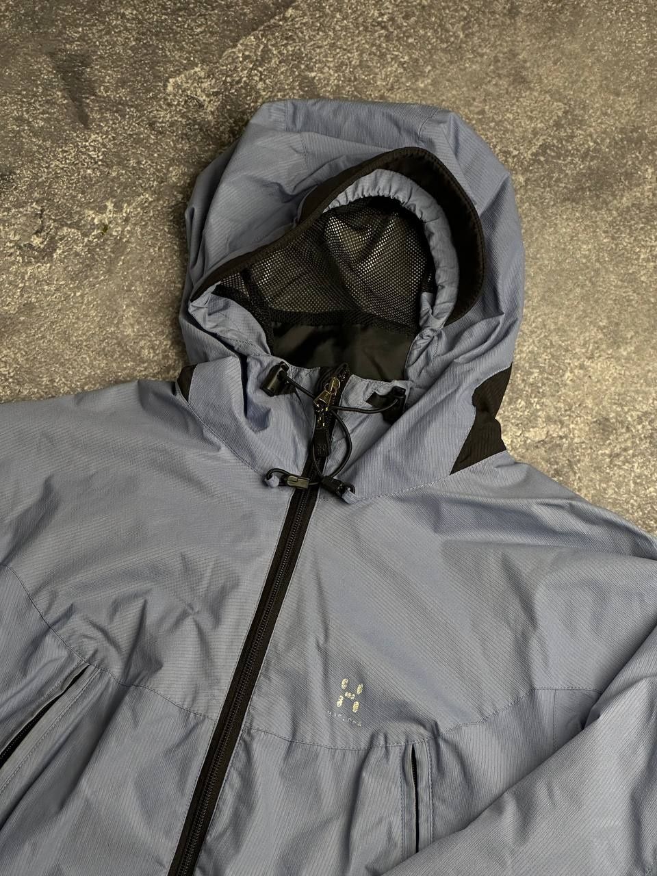 Haglofs goretex вітровка ветровка куртка курточка синяя голубая С М Л