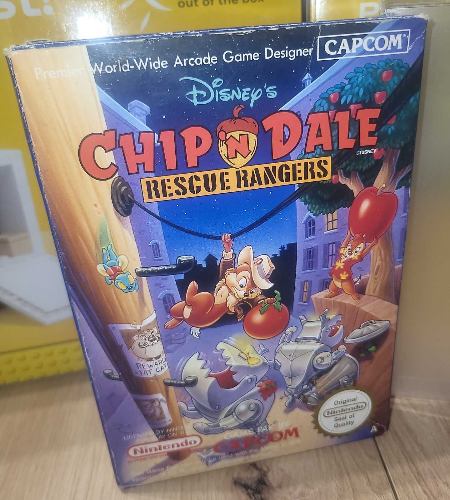 Gra Chip 'n Dale Rescue Rangers NINTENDO NES PAL A - DB+ stan Komplet