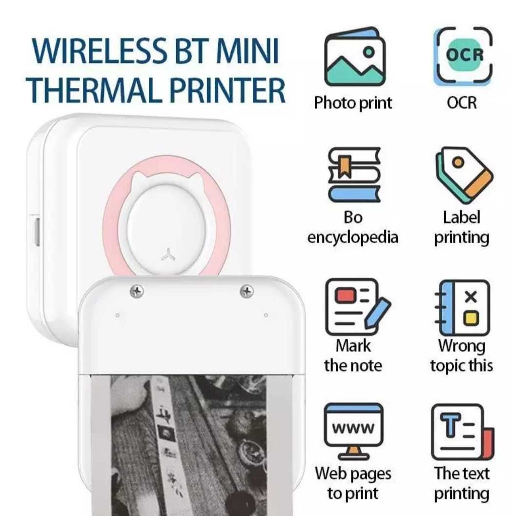 Mini impressora térmica