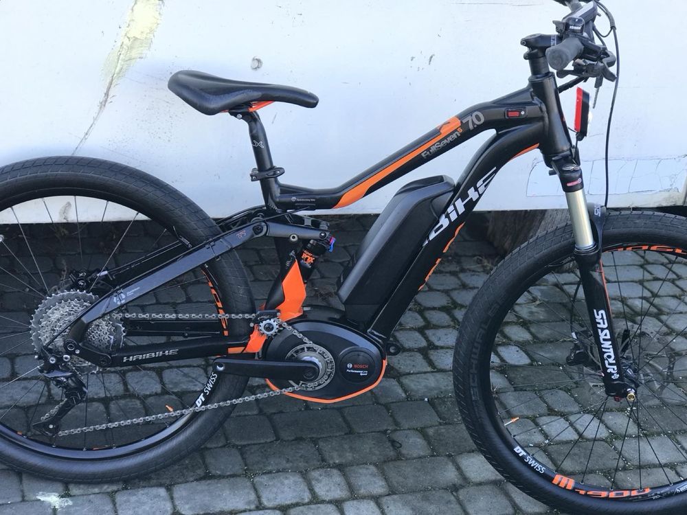 Haibike xDuro 7.0 bosch speed 27.5 e-bike електро двухрідвіс