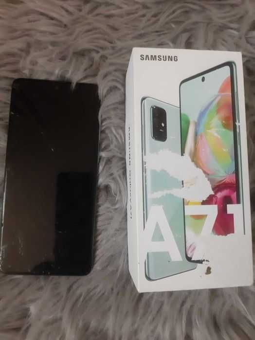 Telefon Samsung A71 6/128 gb uszkodzony SM-A715F/DSN Galaxy A 71