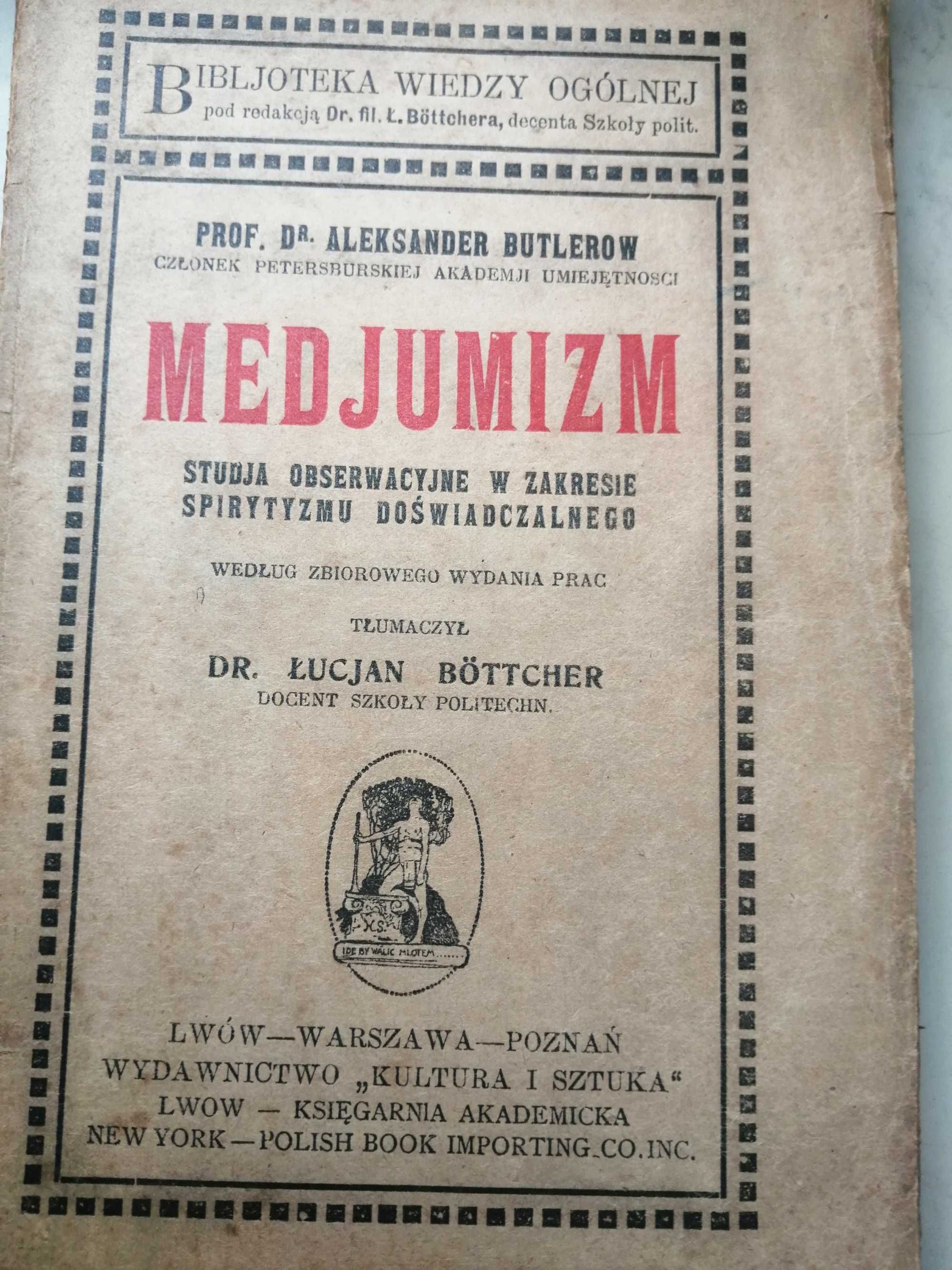 Medium duchy spirytyzm Medjumizm Lwów Warszawa 1875r