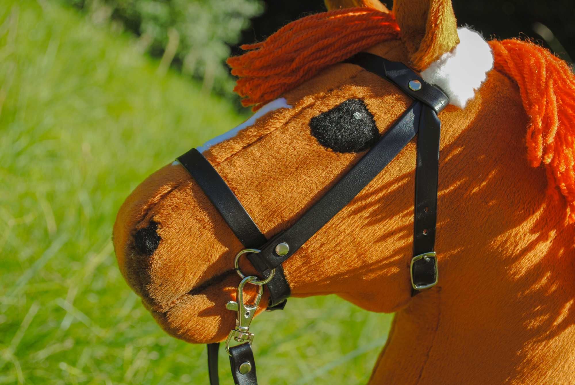 Ogłowie z wodzami Hobby Horse / Bridle with Reins – handmade, black