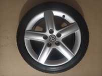 Alufelgi Kompet z oponami 17" 5x112 Audi, VW, Skoda