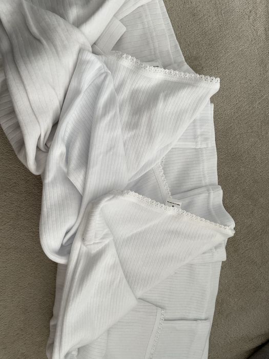 3 Camisolas interiores menina cardadas T.6