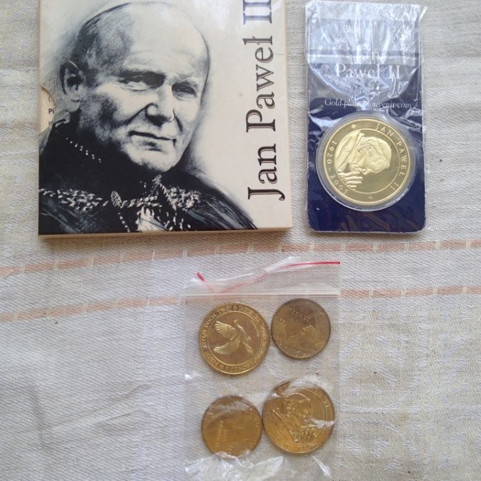 Памятная, сувенирная монета Иоан Павел 2