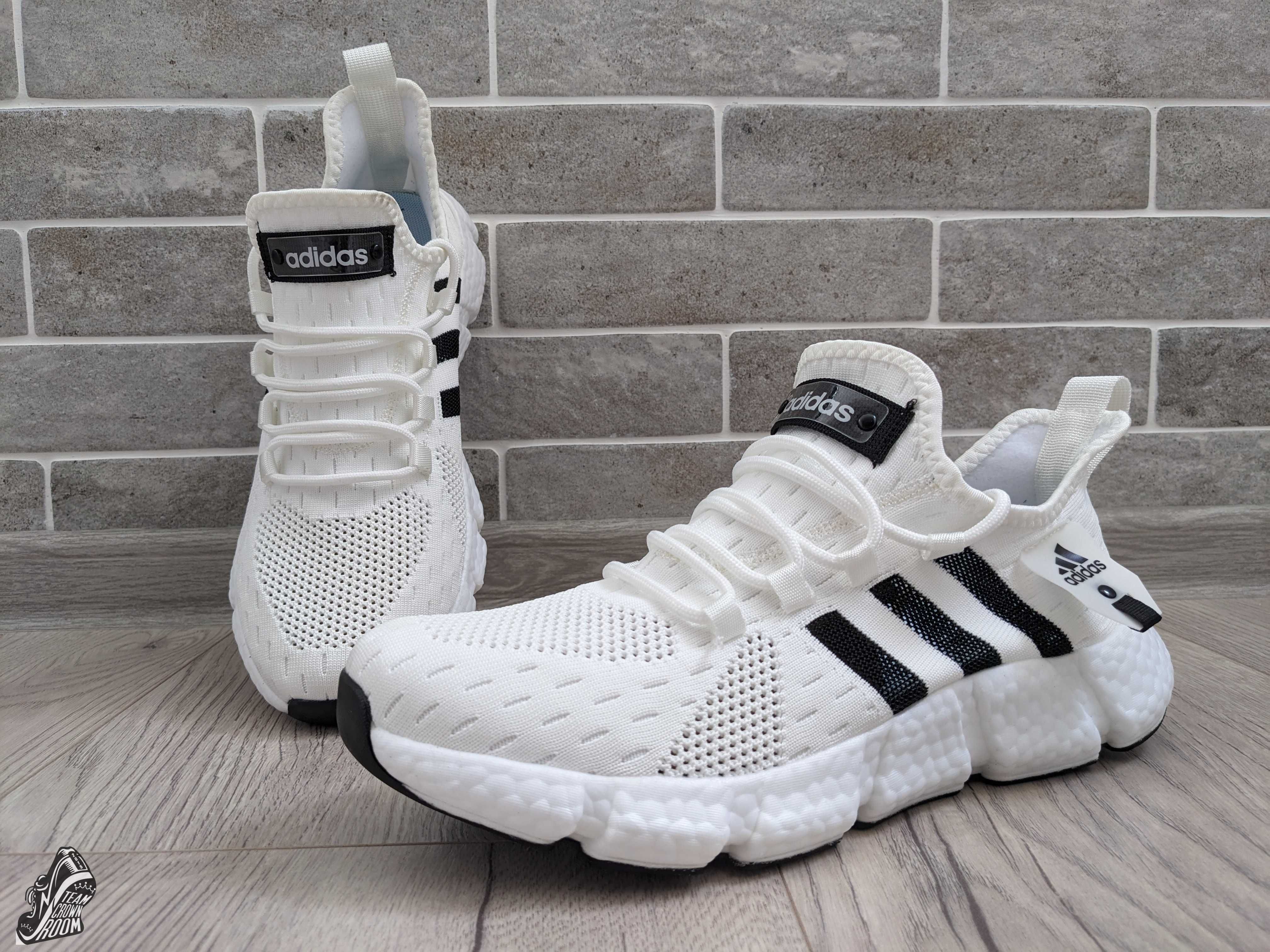 Кроссовки мужские летние сетка Adidas Boost \ 42, 44, 45 - размер