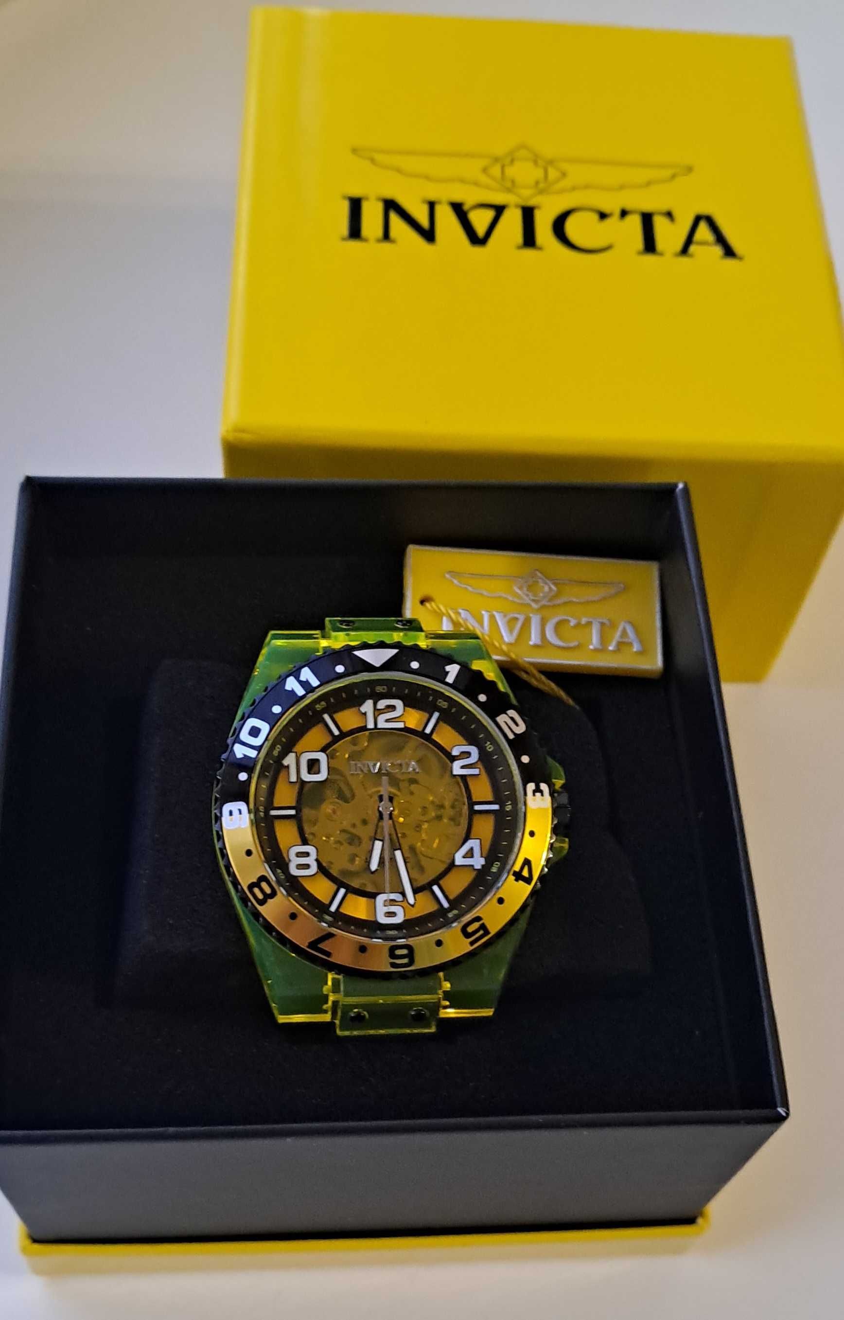 Мужские часы скелетон Invicta Speedway Automatic  (Инвикта)