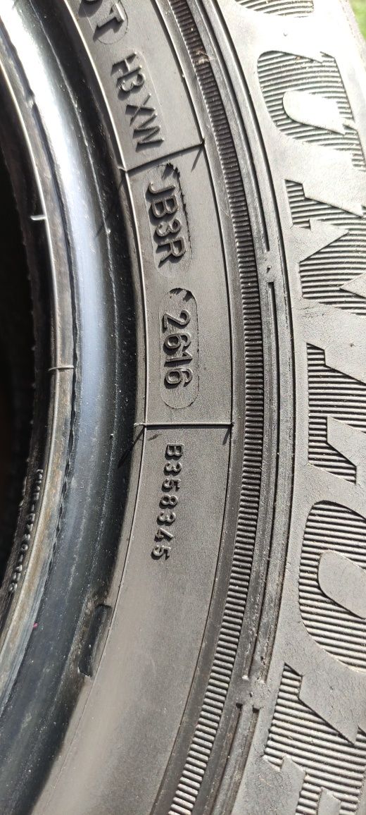 Opony letnie z 2016r 6mm 205/60/16 Dunlop 2N