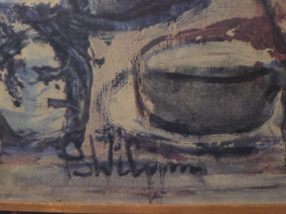 Obraz Olejny Bronisława Wilimowska 1973r 40x50