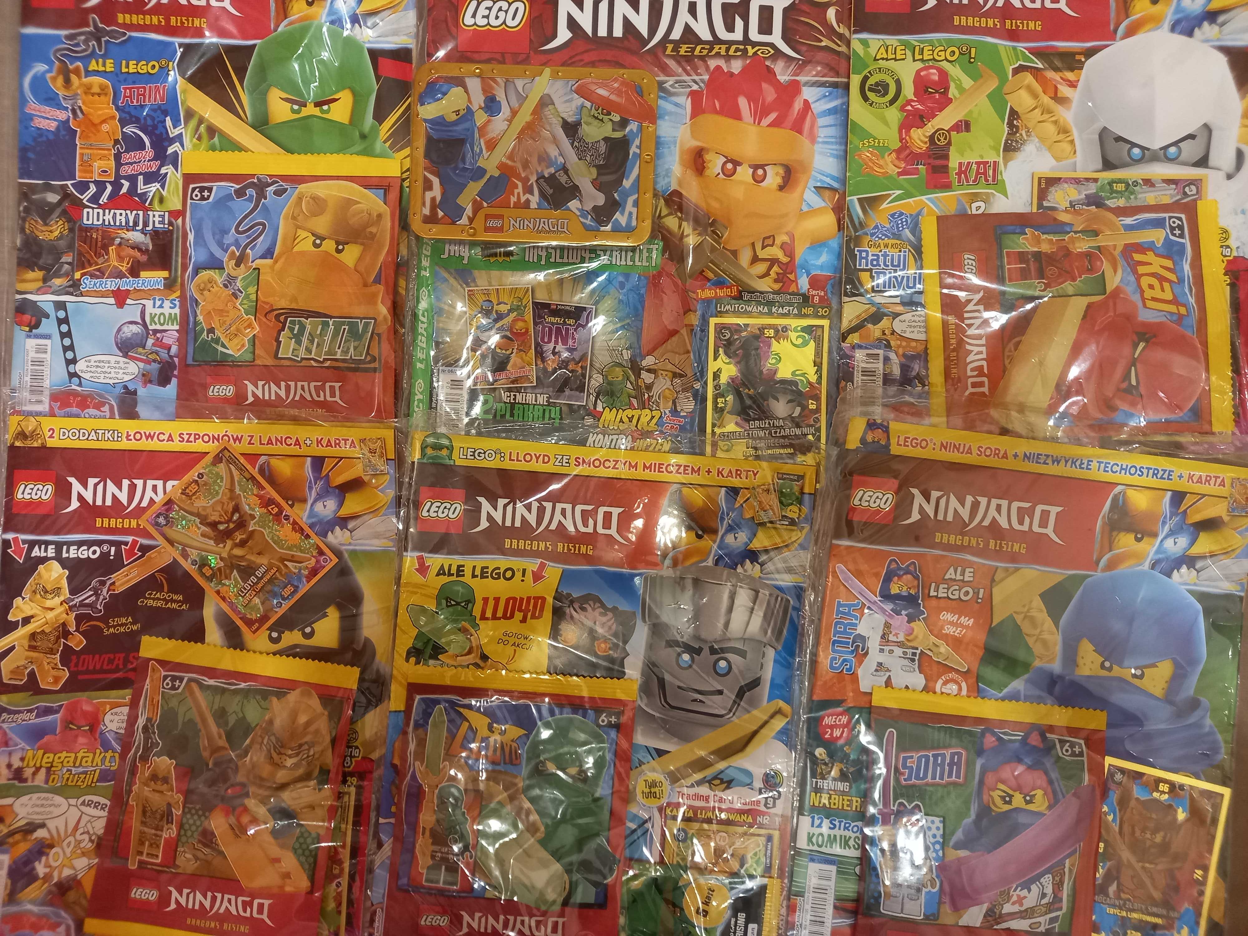 8 magazynów lego ninjago