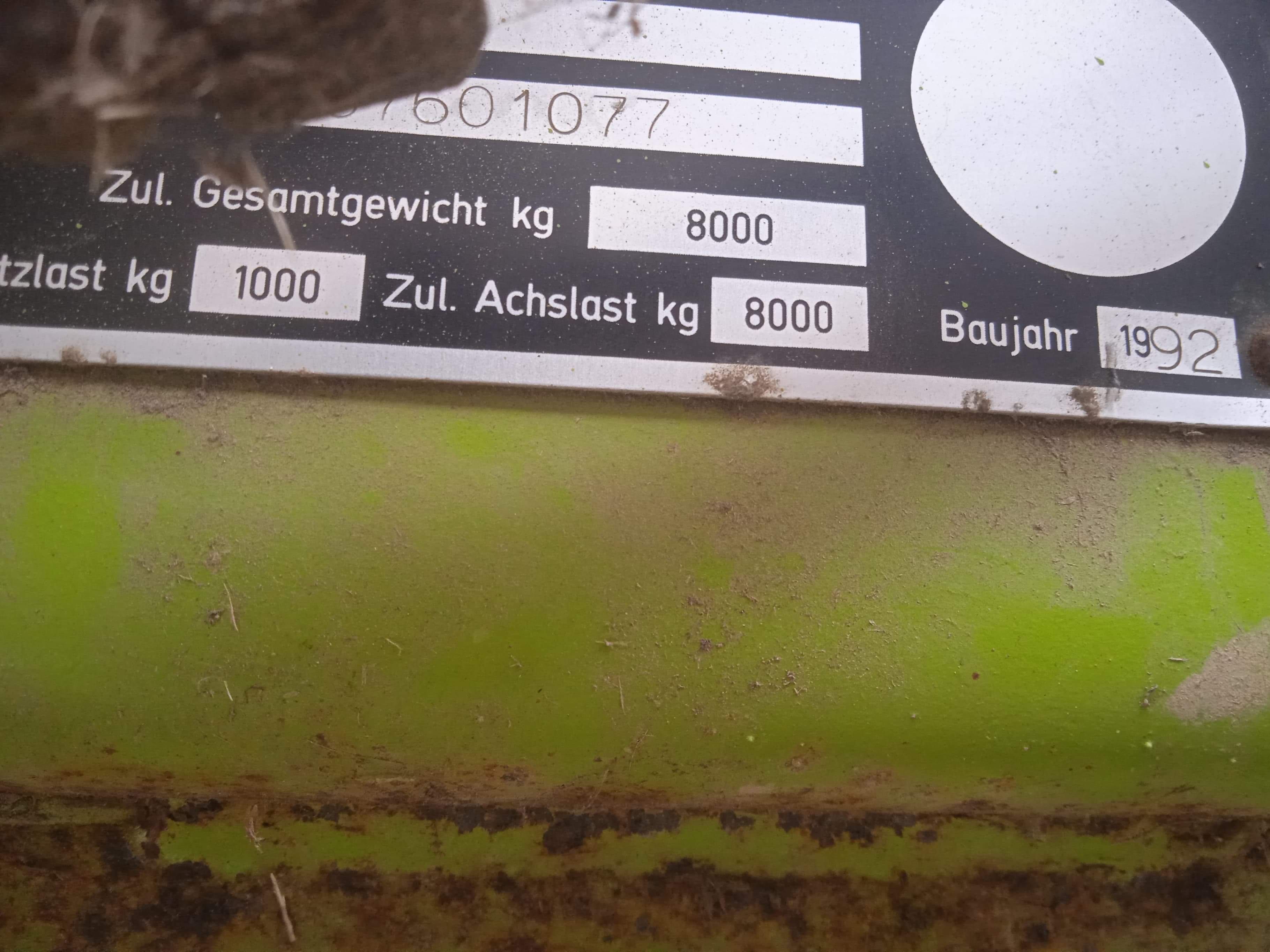 Przyczepa Claas sprint 445u