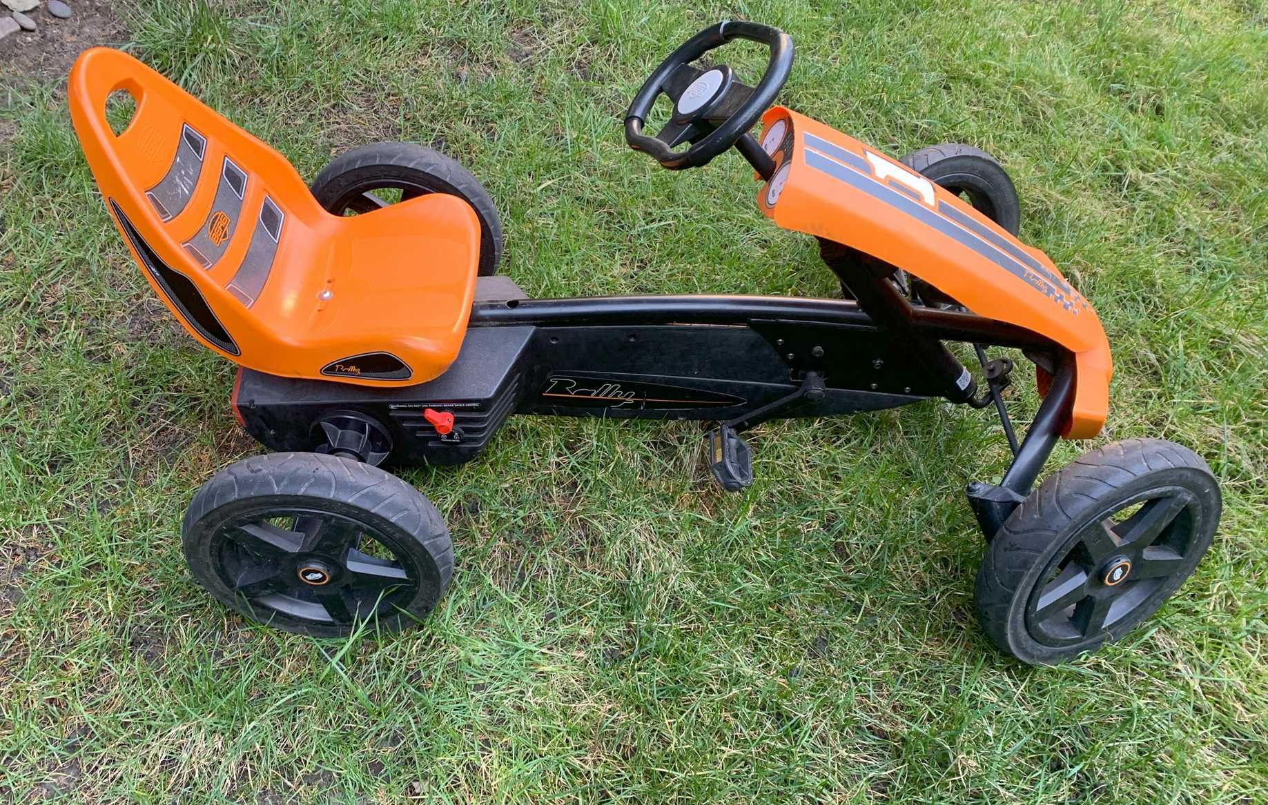 BERG Gokart XL na Pedały Rally Orange