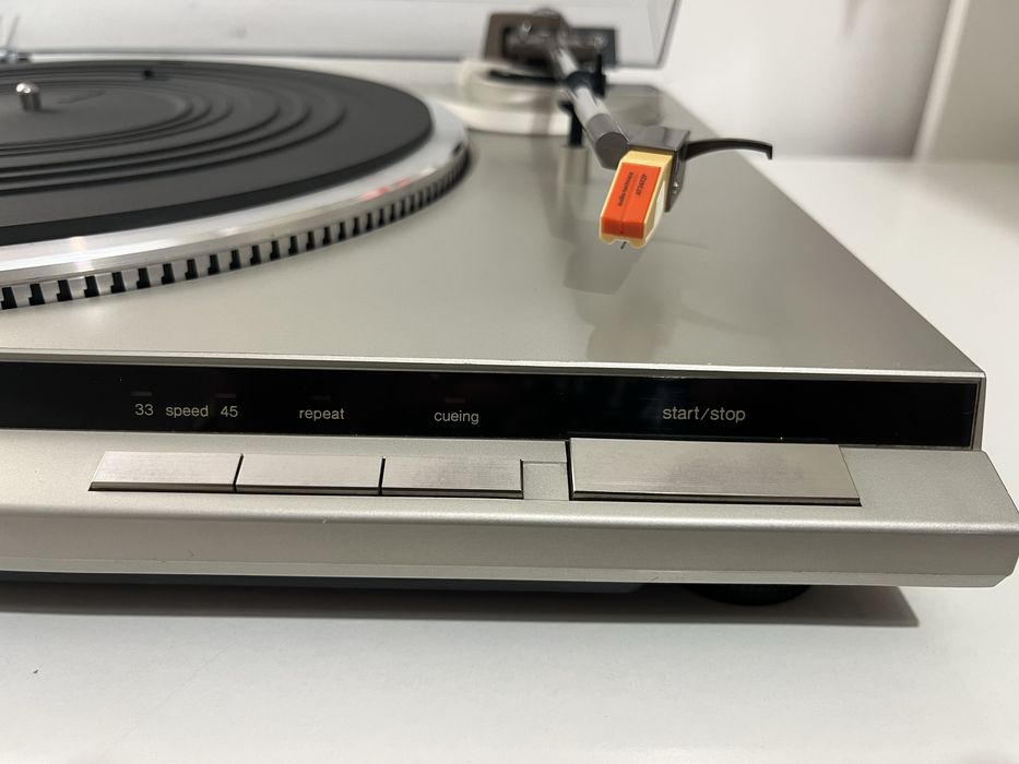 Gramofon Technics SL QD33 po serwisie, szampański i grafitowy