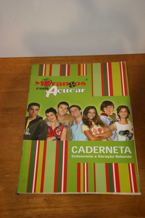 Caderneta "Morangos com Açucar - Geração Rebelde"