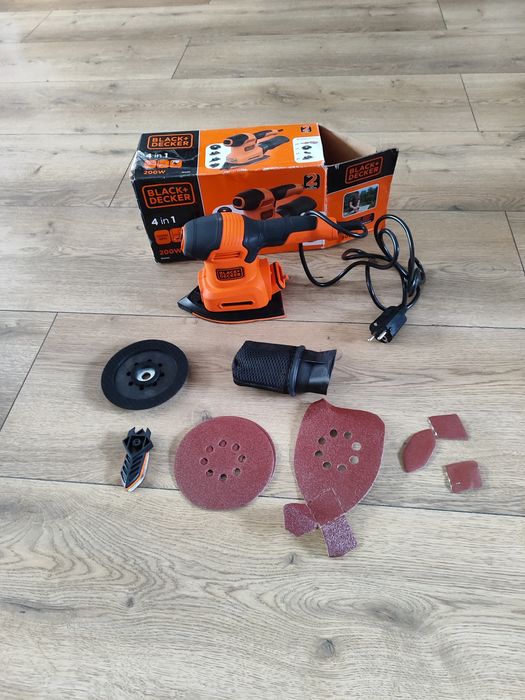 Szlifierka mimośrodowa Black&Decker rok 2024