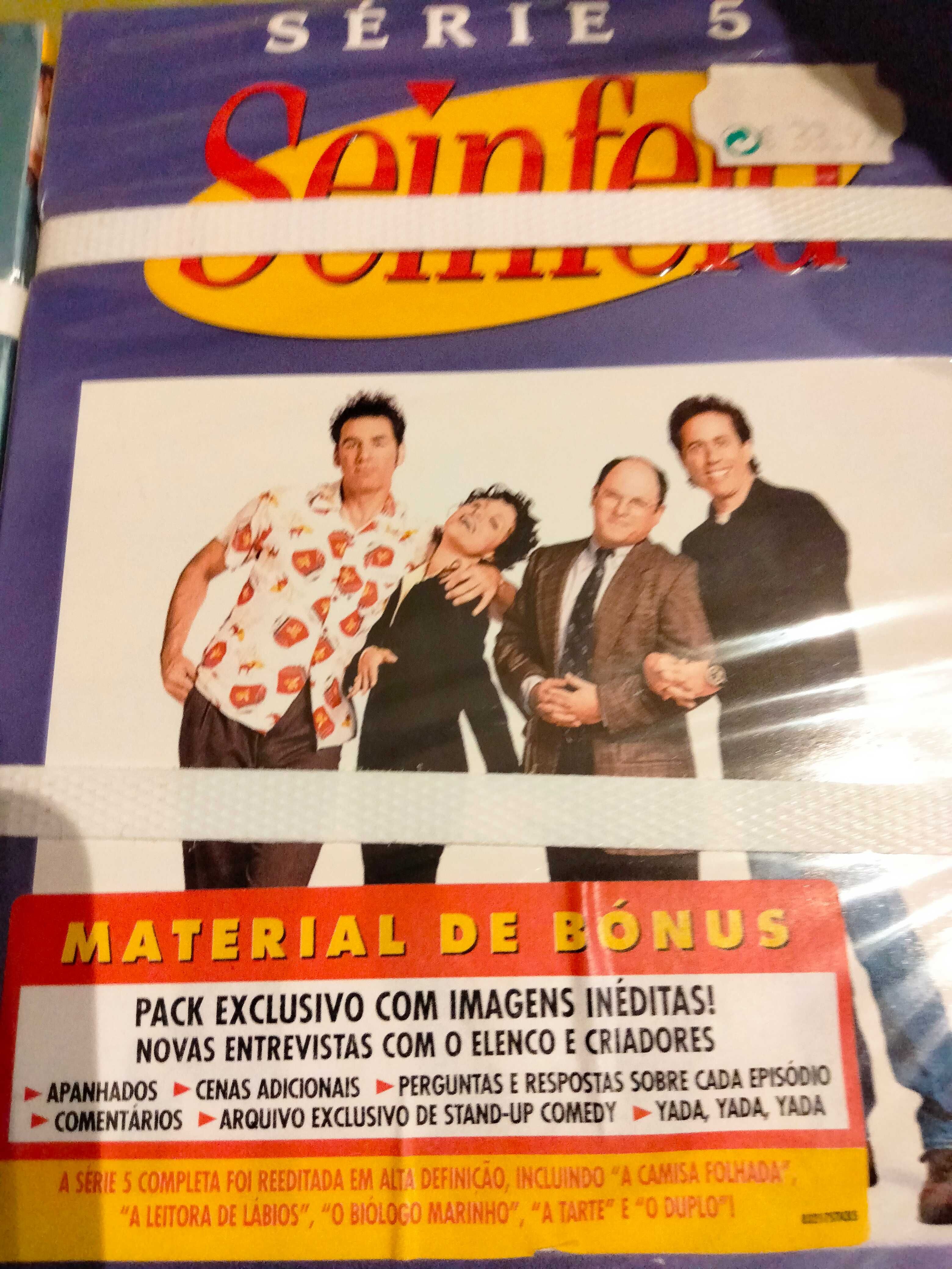 Coleções dvds Seinfeld, Tom Hanks, Matthew mcconaughey, José saraiva