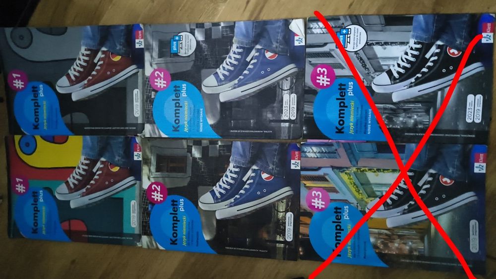 Sprzedam książki do J. Niemieckiego klasa 1, 2, 3