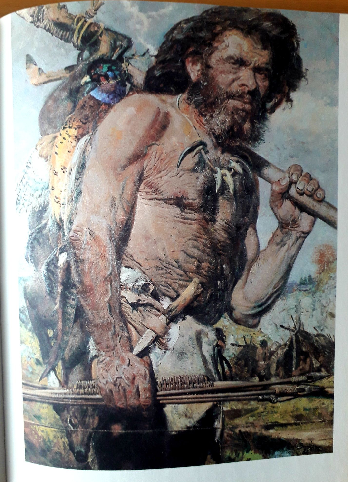 Pradzieje człowieka Josef Wolf i Zdenek Burian