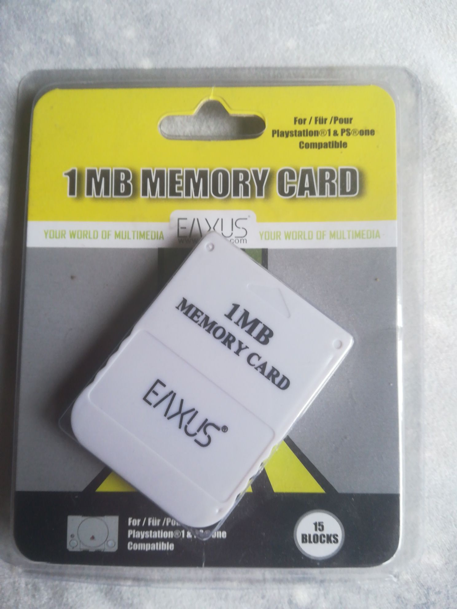 1 MB karta pamięci EAXUS