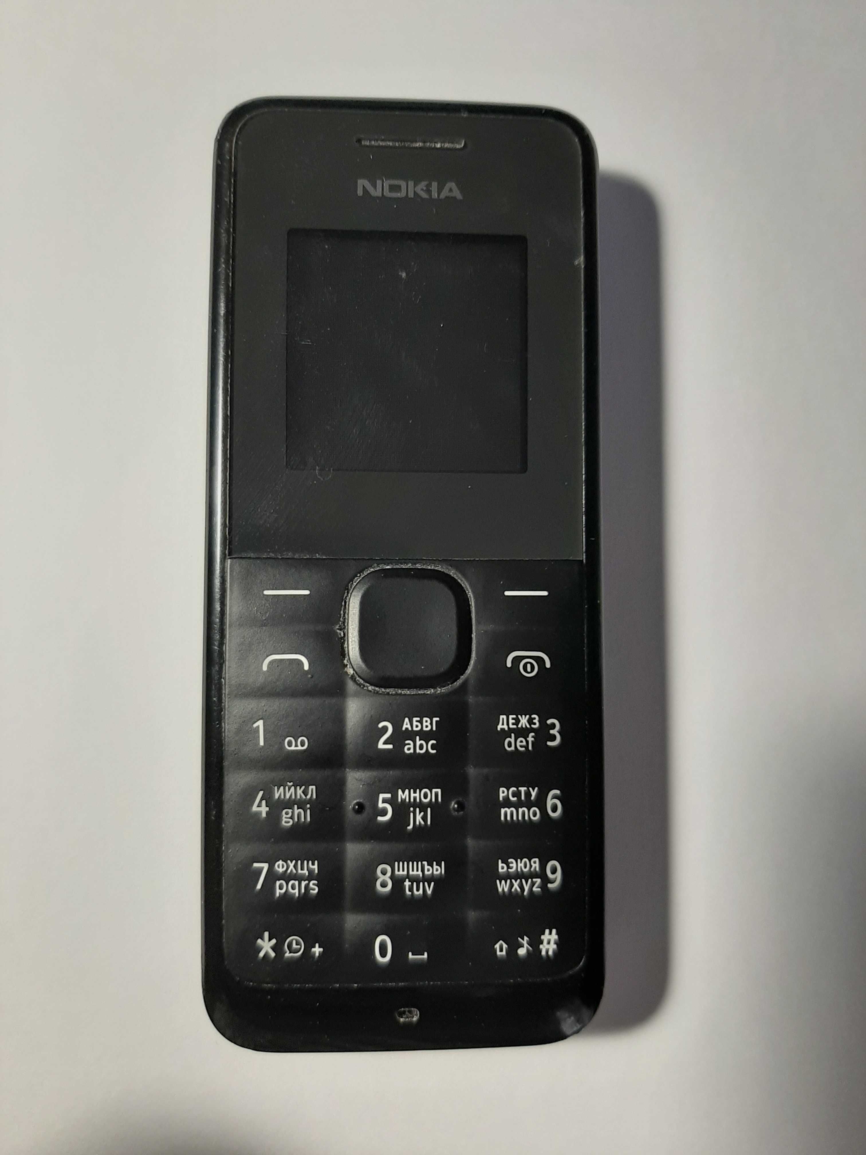 Продам бу мобильный телефон Nokia 105 черный