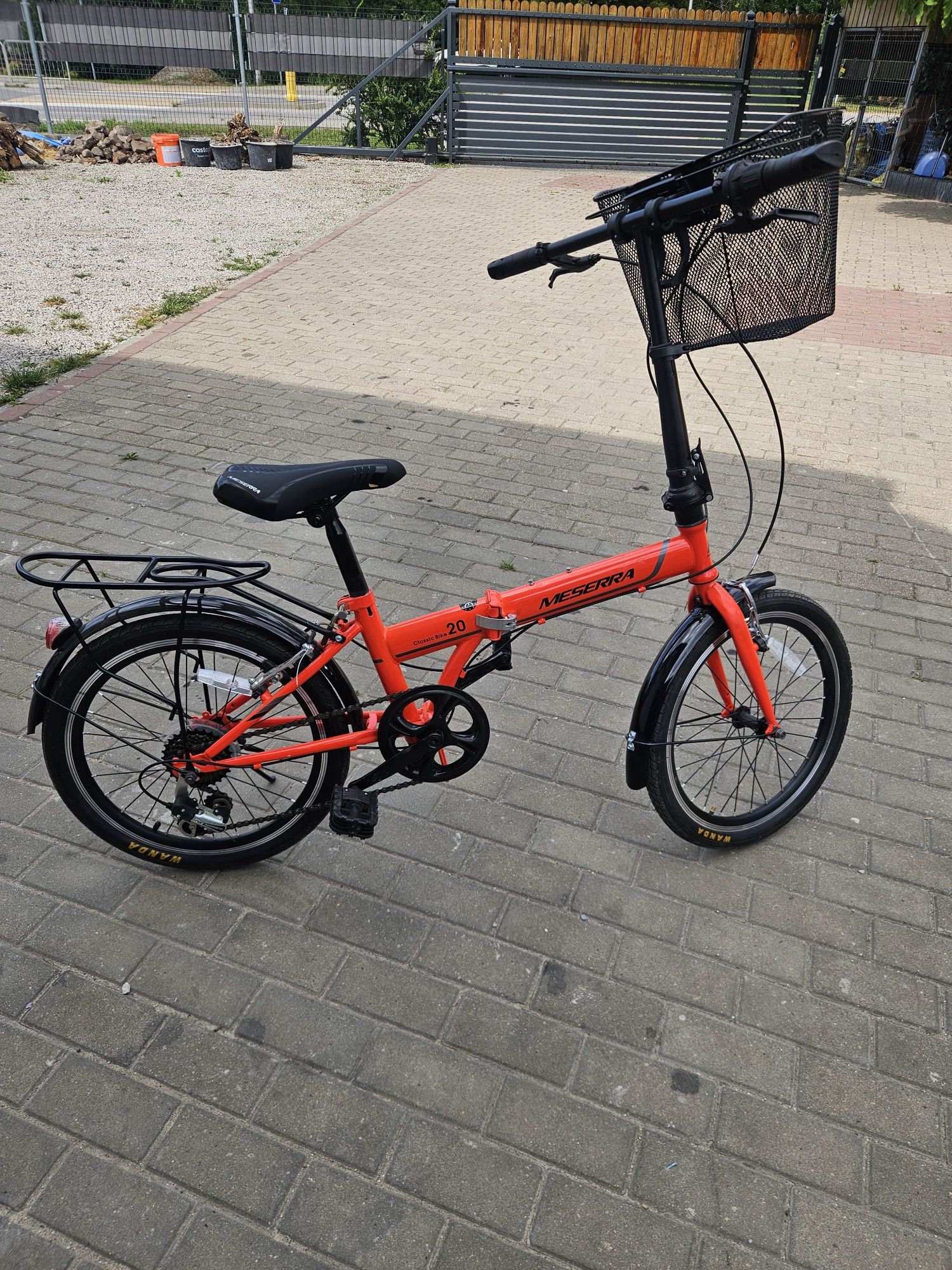 Rower nowy składany.