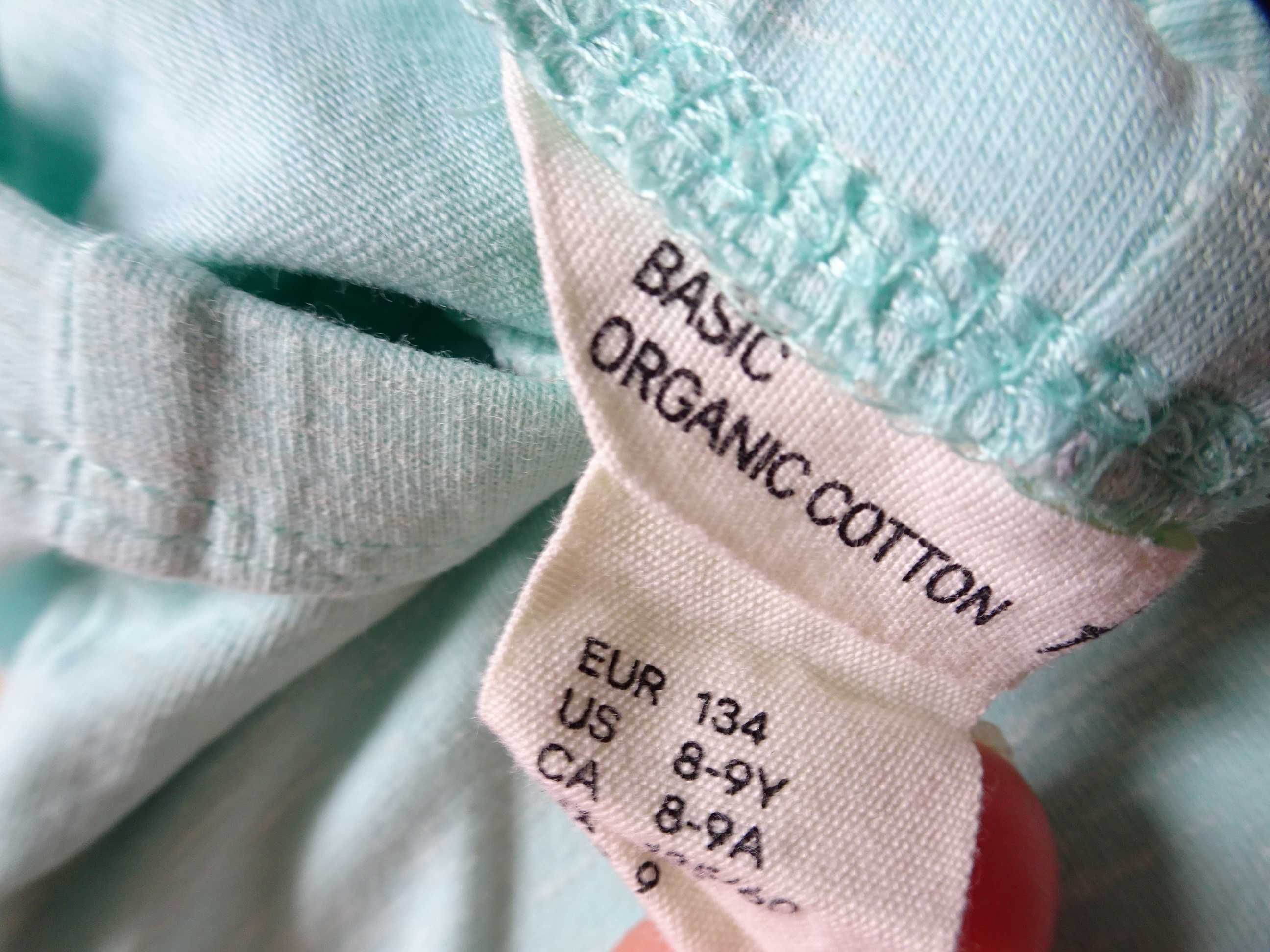 3 szt Legginsy getry bawełna wiosenne 134/140 H&M TU priming