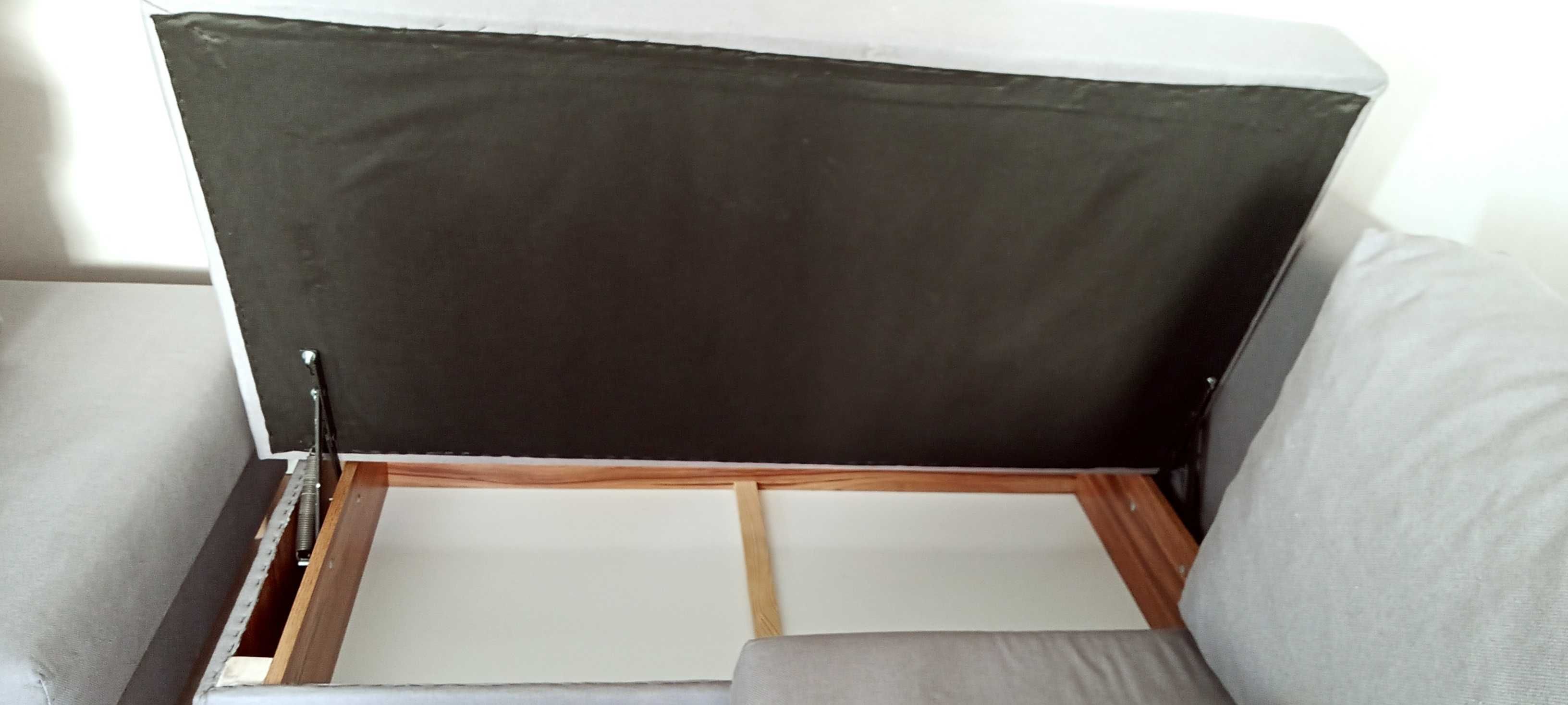 Sofa z funkcją spania + duży dostawka