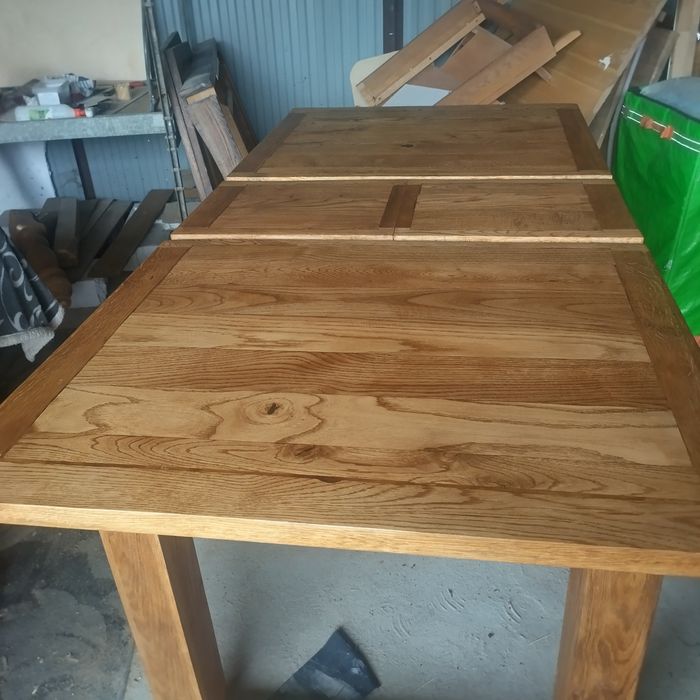 Stół dębowy rozkładany 130/170/80