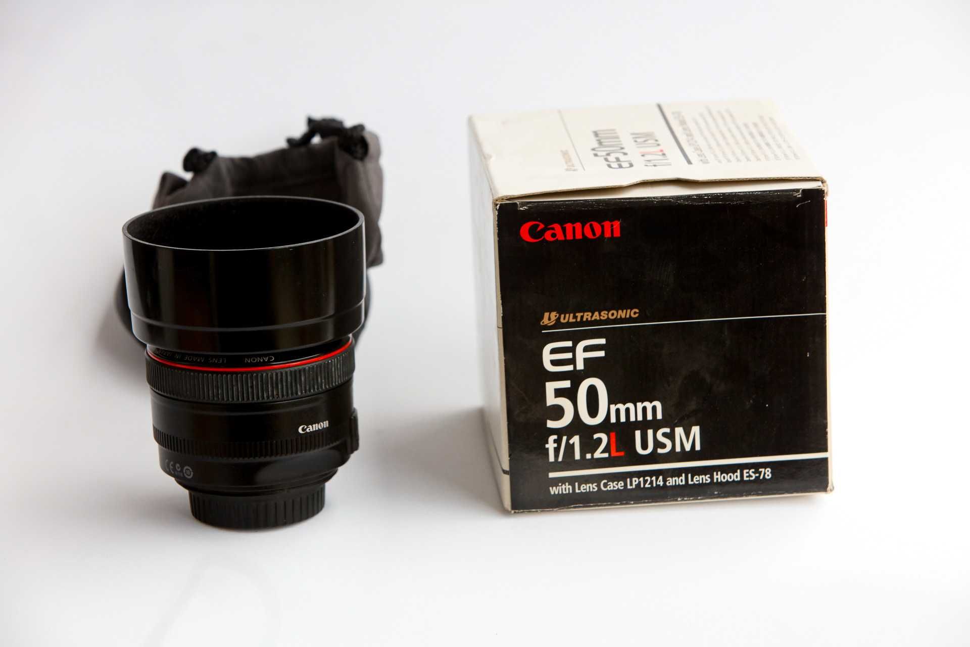 Obiektyw Canon 50 1,2 L