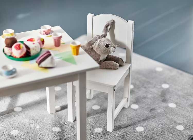 Стілець дитячий білий IKEA