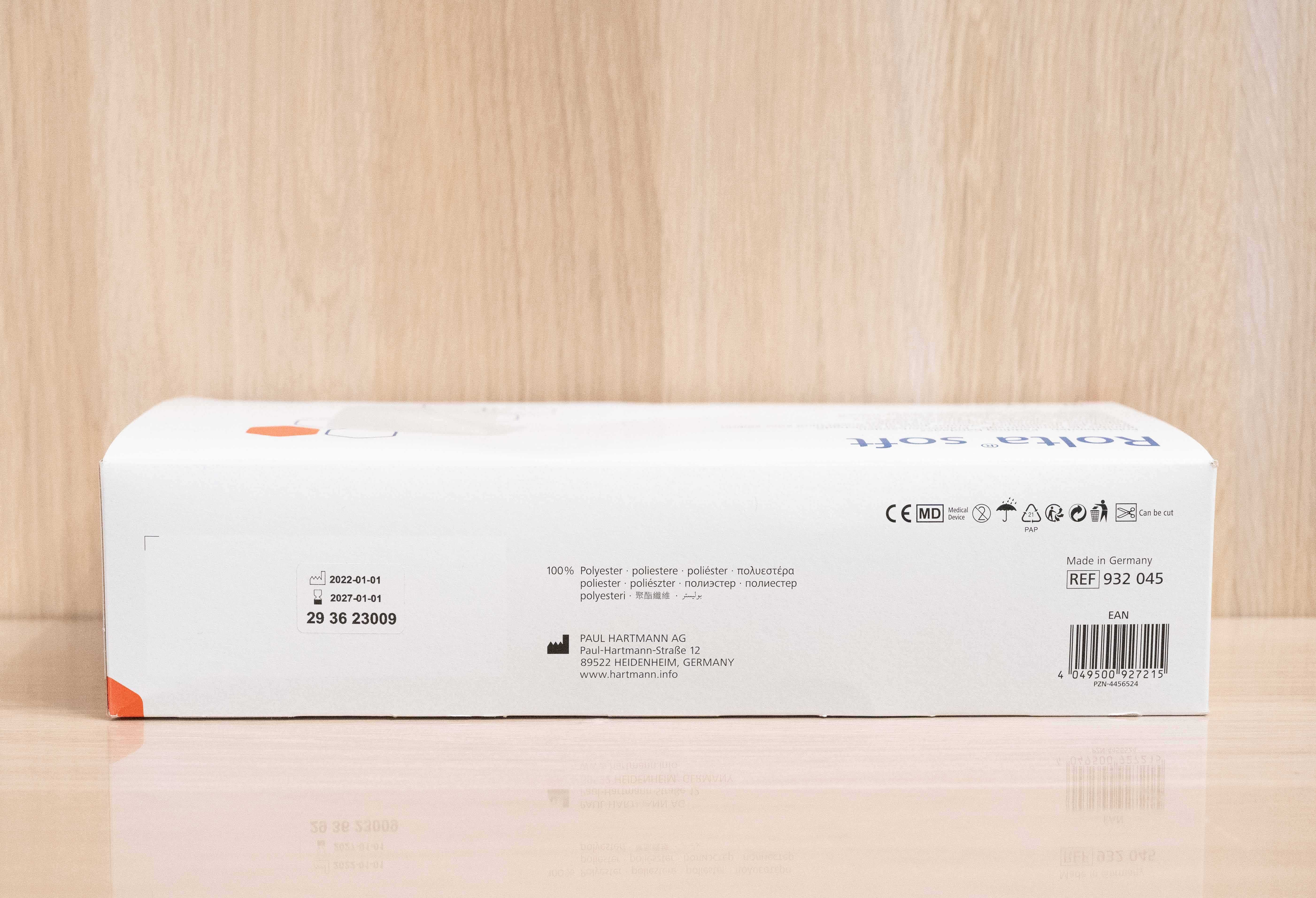 Bandaże / opaski z waty Rolta Soft 3 x 10 cm 5 sztuk, wazność do 2027