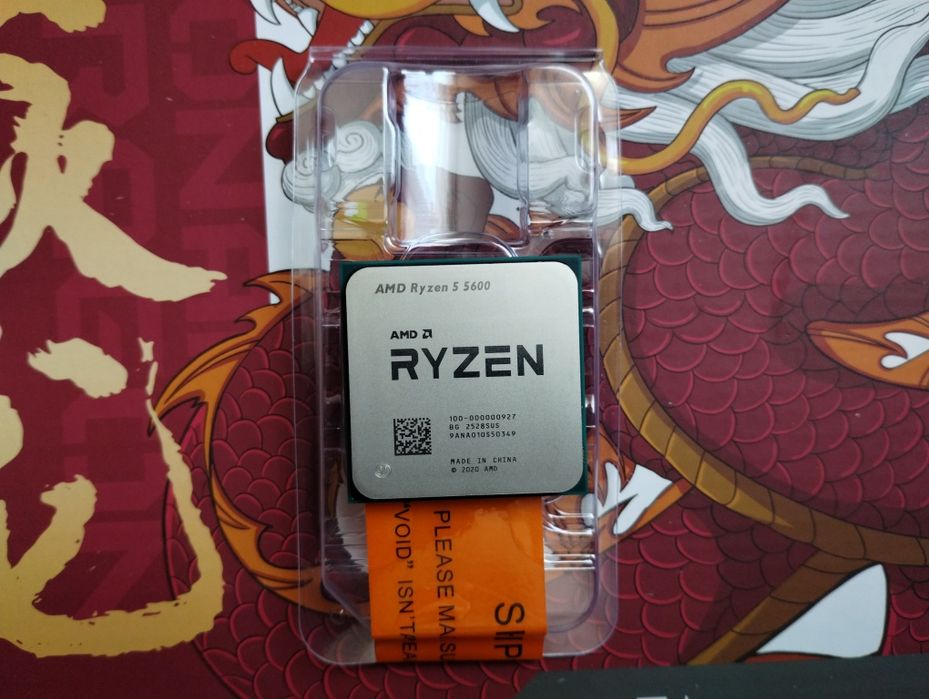 SOYO B550M ARGB + Ryzen 5 5600 (6/12 3.5-4.4GHz) + 32GB DDR4 3600MHz