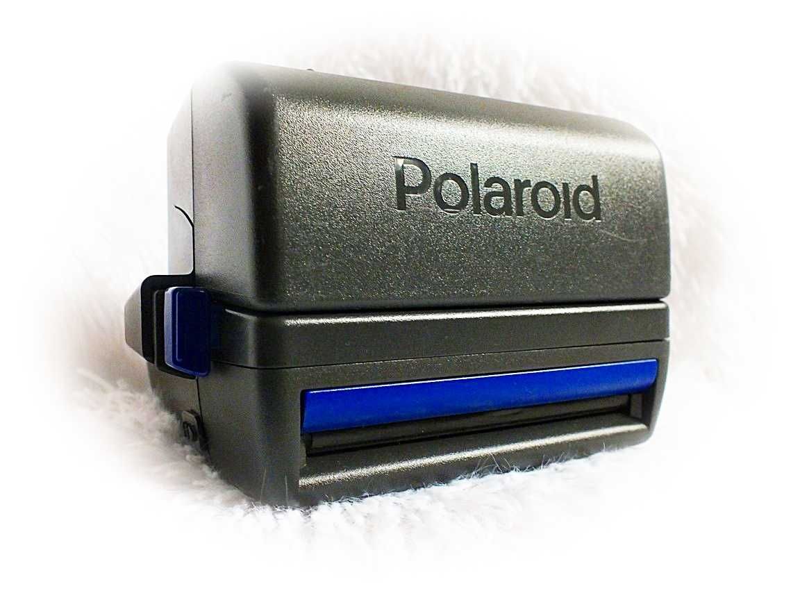 Niebieski Polaroid 636 Jak Nowy! Sprawny! Aparat kolekcjonerski