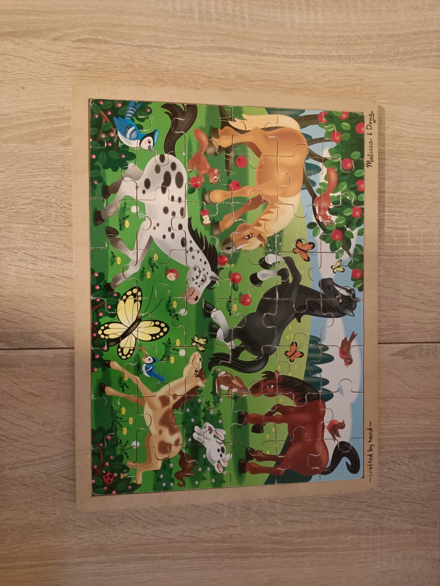 Puzzle konie melissa&doug