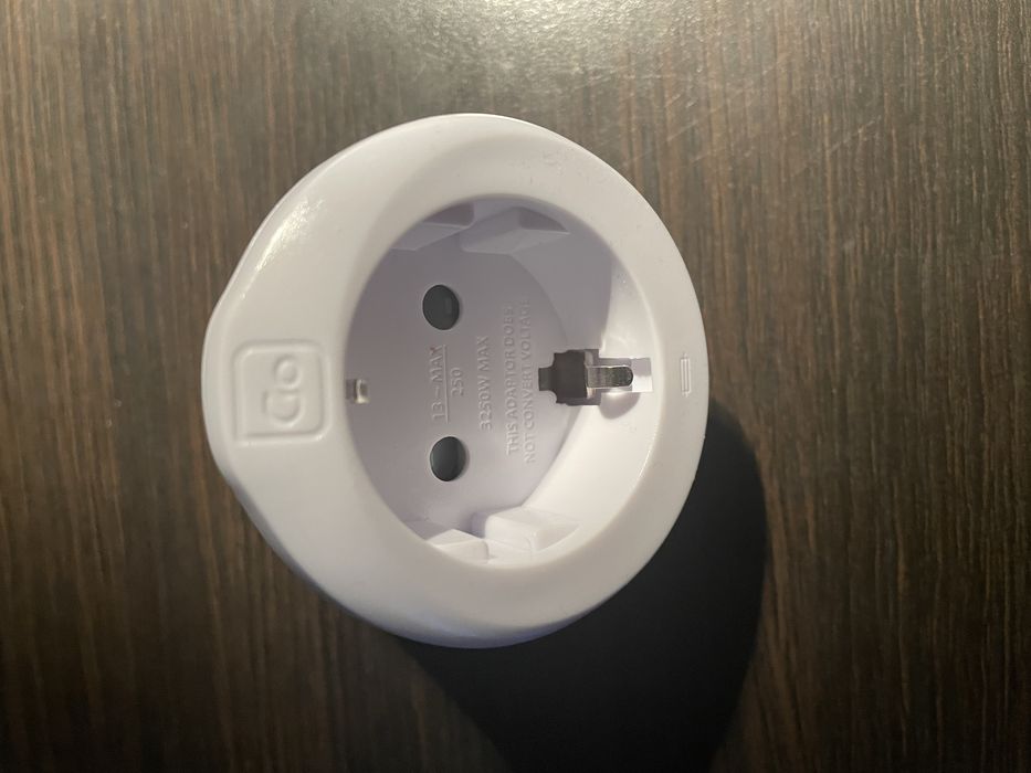 Adapter gniazdka przejściówka EU-UK Polska Anglia Dubaj