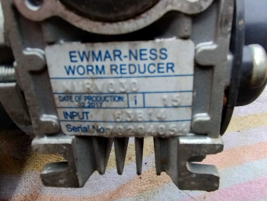 Przekładnia, motoreduktor do podajnika tłokowego Besel Cantoni Motor