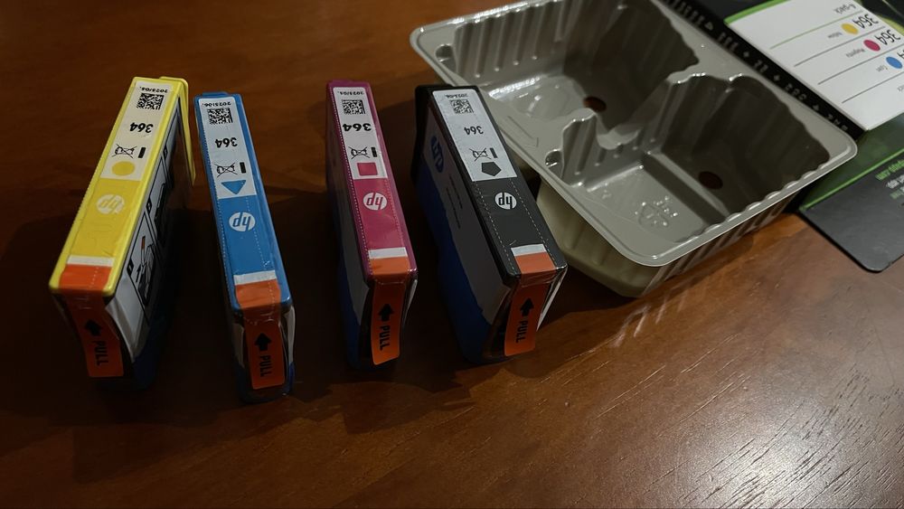 Tinteiros originais HP 364 (pack de 4/4 cores)