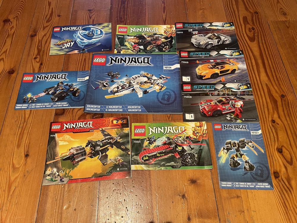Legos - 11 caixas de Legos