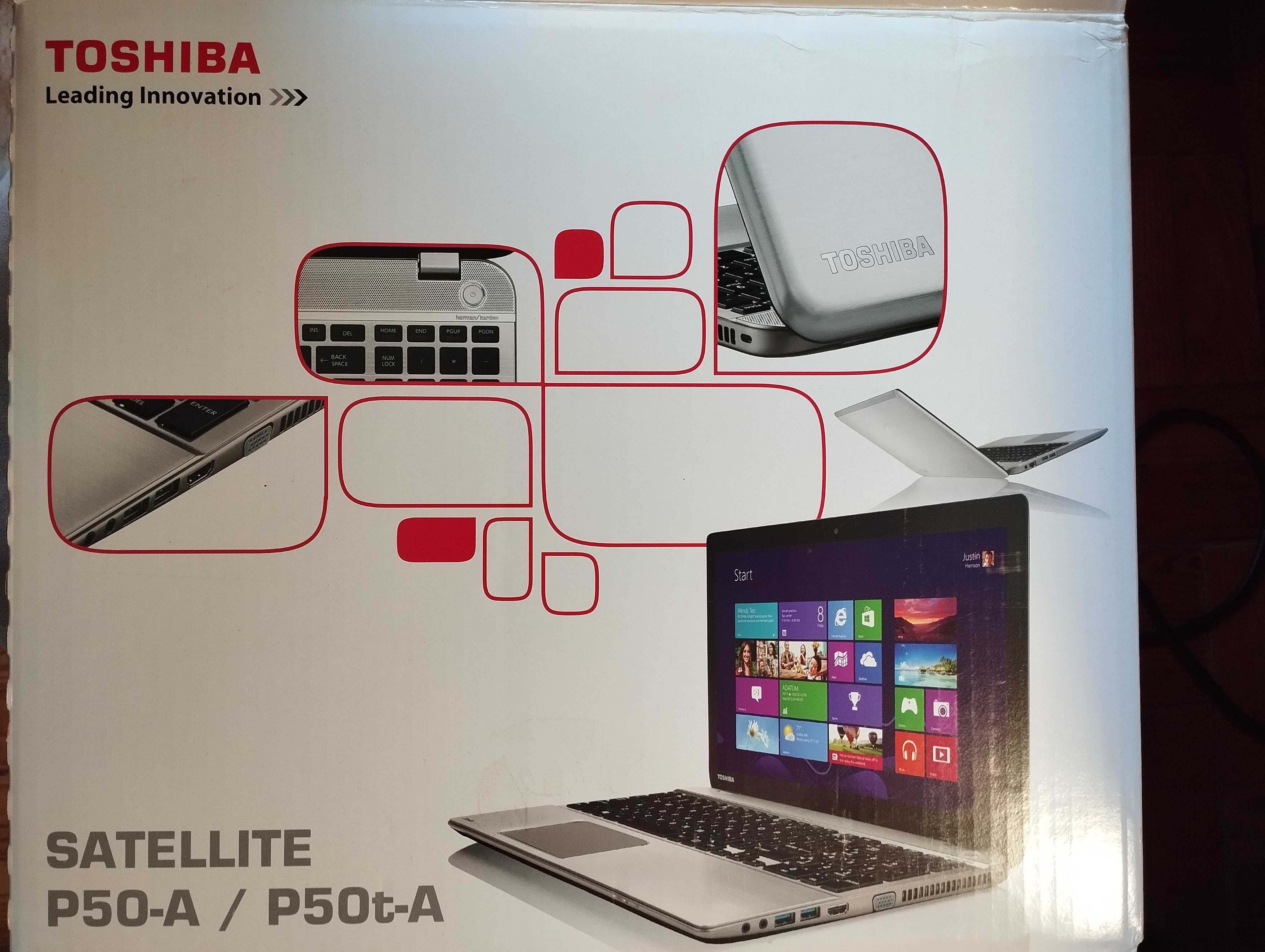 Computador Portátil - Toshiba - Satellite P50-A-125 (Avariado)